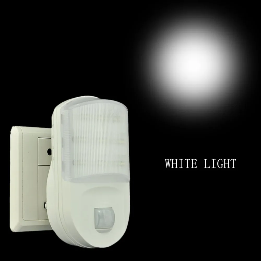 

Plug In PIR Motion Sensor Light Hallway Socket LED Night Light Portable Safety Light for Bedroom Walkway