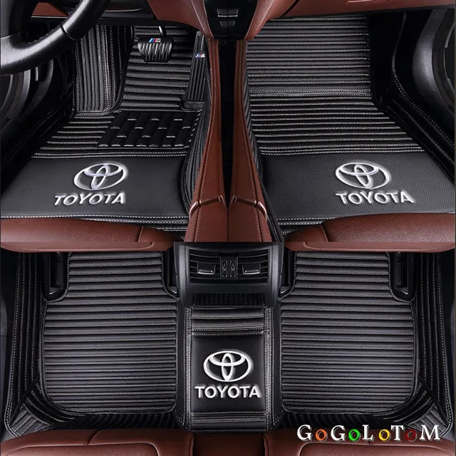 Custom car floor mats pads for Toyota All Models Corolla Camry Rav4