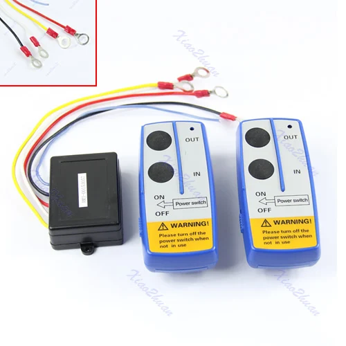 50ft Wireless Winch Remote Control Switch Handset Kit For Jeep ATV SUV UTV 12V