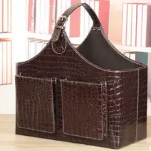 Модная домашняя корзина для хранения с подъемной ручкой для газета, журнал, подарок от солнца 283B