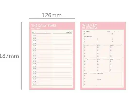 Lovely floral and purple practice day by day/weekly planner sheets 12.6*18.7cm Do it yourself program 20 sheets image about Weekly Planning Sheets named Lovely floral and red practice every day/weekly planner sheets 12.6*18.7cm Do it yourself plan 20 sheets