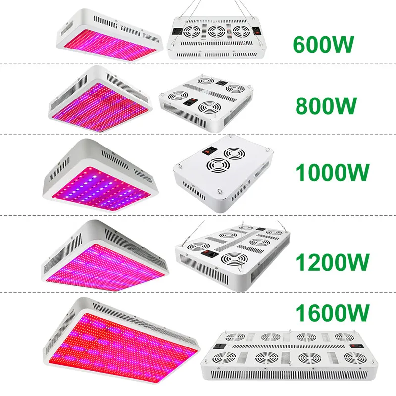 LVJING светодиодный светильник 300/400/500/600/800/1000/1200/1600W полный спектр для внутреннего