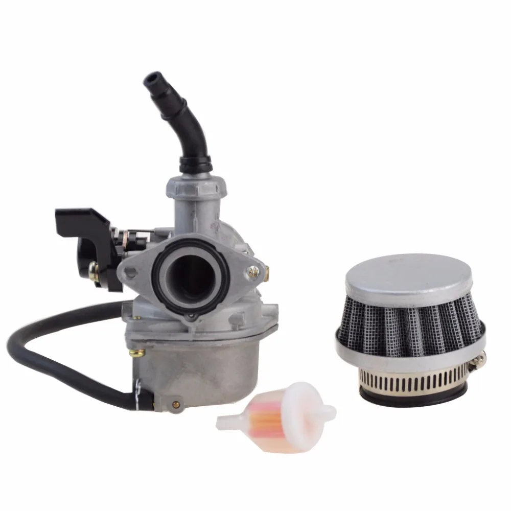 Карбюратор GOOFIT PZ19 с воздушным фильтром для китайского скутера 50cc 70cc 90cc 110cc 125cc ATV