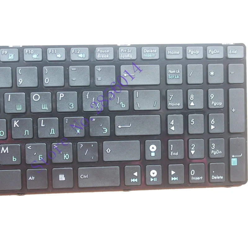  Russian Keyboard FOR ASUS X61Q X61S X61Sf X61SL X61Sv X61Z X75 X75A X75Vd X75Sv X75U X75VB X75VC RU