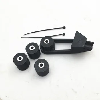 

Funssor CR-10/ cr10S 3d printer solid spacer with y axis wire retrain CR-10 Solid Bed Mount with Strain relief bracket