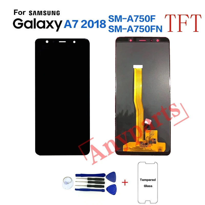 

TFT For Samsung A7 2018 A750 SM-A750F Display lcd Screen replacement for Samsung A7 2018 A750FN display lcd screen module