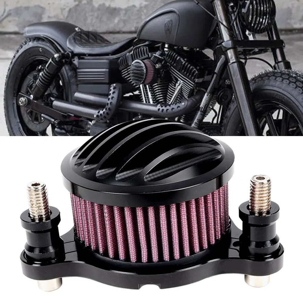 

CNC Rough Crafts Air Cleaner Fits For HD Harley Sportster 2004-2014 XL Intake Filter System