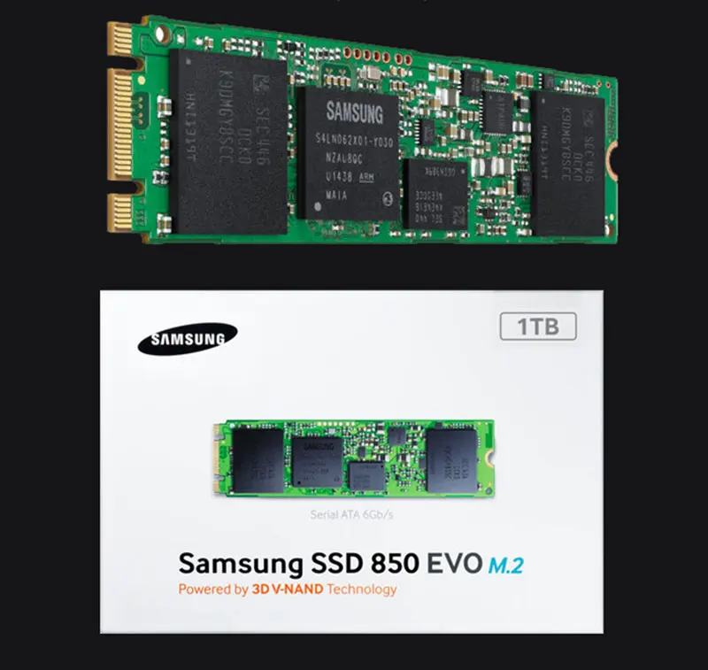 Samsung SSD M2 850 EVO 250 ГБ 500 1 ТБ Drive gb М. 2 Интерфейс жесткий диск M.2 для портативных ПК