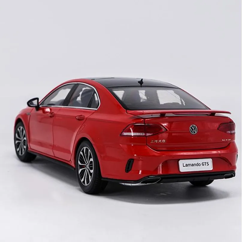 Высокая имитация Volkswagen Lamando GTS модель автомобиля 1:18 передовая Коллекция игрушек