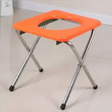 38 см высота портативный складной нескользящий для беременных женщин мобильный горшок стул Состаренный комод стул сидячий стул