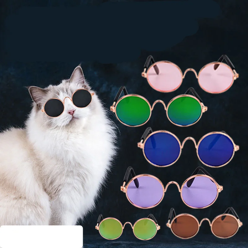 

Dog Cat Pet Glasses for Pet Products Eye-wear Dog Pet Sunglasses Photos Props Accessories Pet Supplies Cat Glasses Dog Supplies