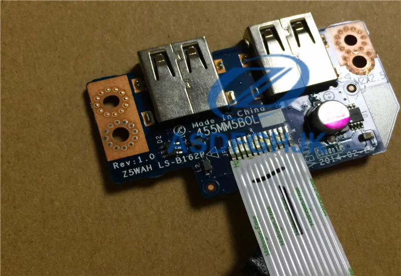 Для HP ProBook 450G1 450 G1 455 аудио разъем USB порт плата 48 4yz42. 011 12787 1 100% ТЕСТ ОК|usb port jack|usb jackusb