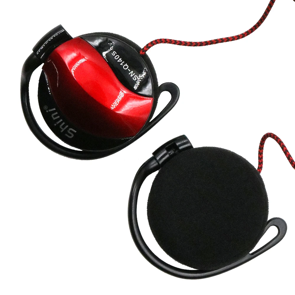 

Shini Q140S Stereo Earphone Headphone Volume Adjustment Subwoofer Ear Hook Headset with Mic 3.5mm for Mobile Phone Headset