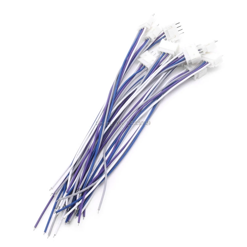 

10PCS 3S1P Balance Cable PVC Charger Wire 4 Pin JST Adapter Connector Plug -B116