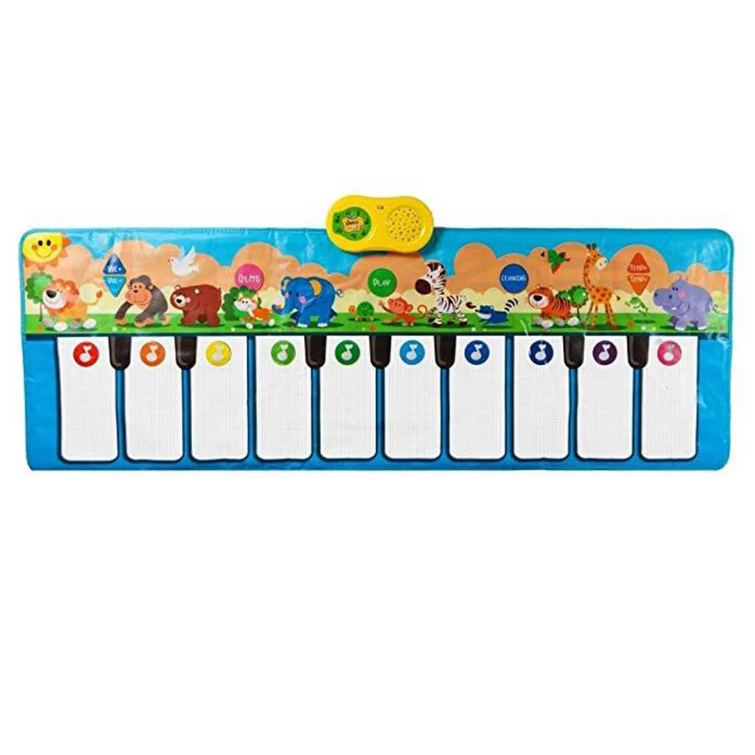 

Animal Revelry Piano Mat Music Playmat Toy for Children Learning Music Kit Support Kid Interest Development Set