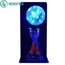 Dragon Ball Сон Гоку прочность бомбы ночник Творческий светодио дный настольная лампа Новинка декоративного освещения дети праздничные
