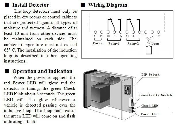 LPSECURITY автомобиля detectiondual канал движения детектор с индуктивной петлей Управление для Стоянкы Автомобилей Автомобиля Системы 24 V 12 v 220 V 120 V