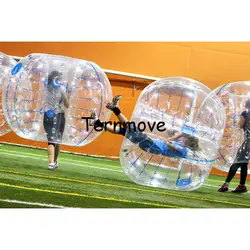 1,2 м прозрачный бампер футбольный мяч, ПВХ надувной амортизатор для человека пузырь мяч, бамперные шары пузырь футбол, пузырь футбол Зорб