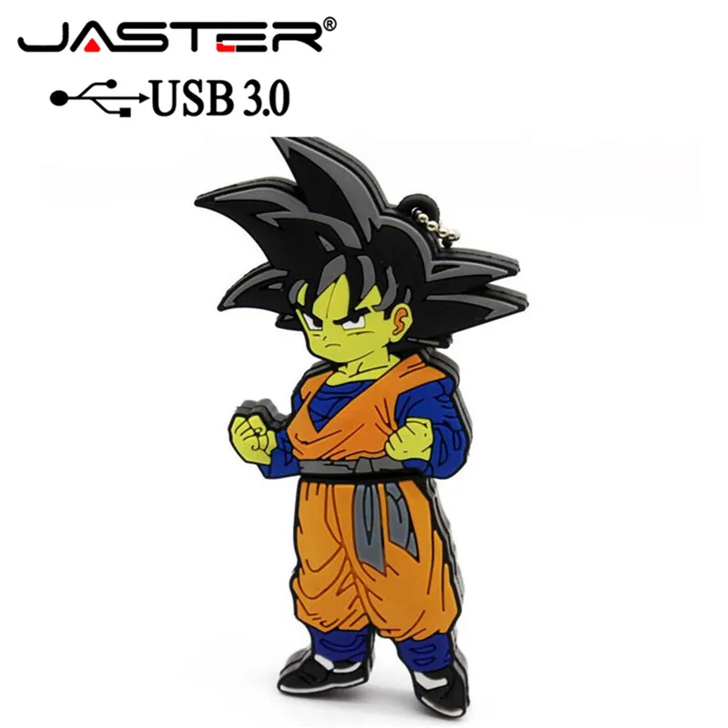 JASTER Dragon Ball USB флэш-накопитель Goku стиль ручка 8 ГБ 16 ГБ 32 ГБ милые флешки мультяшная карта памяти usb-накопитель creativo