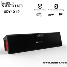 Symrun Sdy019 Led Alarm Clock Portable Smart Hands Free Tf Card Play Fm Radio Bluetooth Speaker With Fm Radio