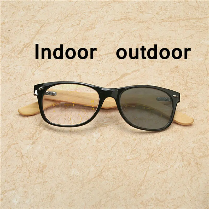 2018 Transition Sunglasses Photochromic Progressive Reading Glasses Men Multifocal Points for