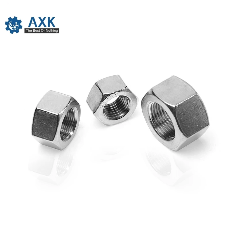

GB6170 304 stainless steel 4.8 Grade Hexagonal Thick nuts six angle nut M3 M4 M5 M6 M8 M10 M12