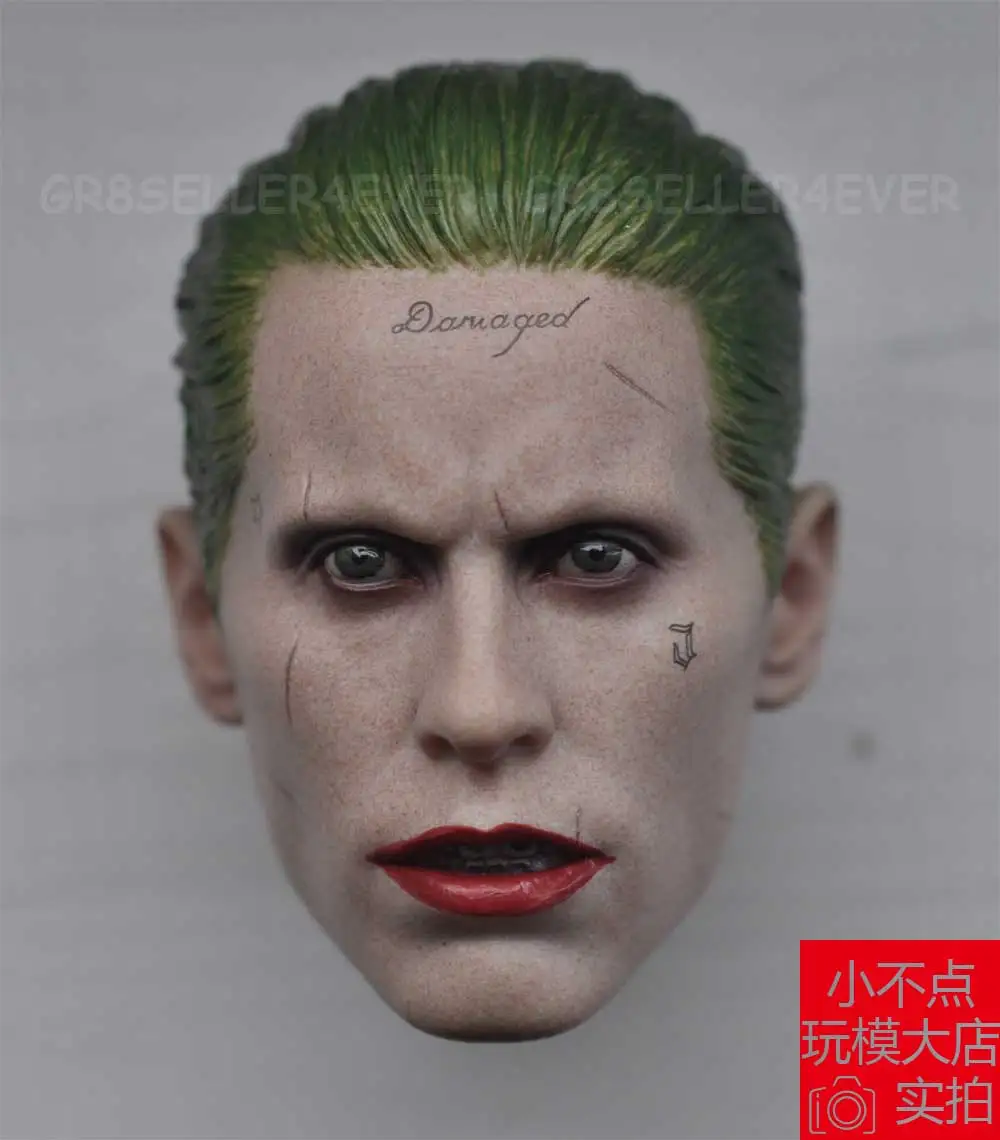 CUSTOM 1//6 scale Joker Head Sculpt Jared Leto Suicide Squad Batman for Hot Toys