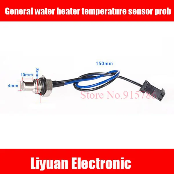 

10pcs 50K General water heater temperature sensor / 10K hot water sensor head / water temperature probe