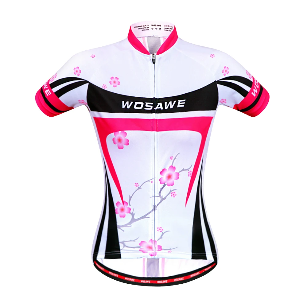 WOSAWE Polyester Cycling Vest Women Sleeveless Jersey maillot cyclisme Bike Bicycle Cycling Clothing Ropa Maillot Ciclismo - Color: Multi