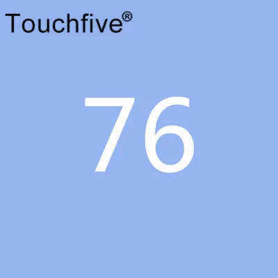 76 TOUCHFIVE опционально цвет соответствия искусство маркеры Кисть ручка эскиз на спиртовой основе маркеры двойная головка манга ручки для рисования товары для рукоделия - Цвет: 76