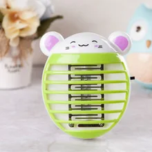 Лампа-убийца от комаров, милый светодиодный светильник для детской спальни, электрическая ловушка для комаров, лампа для ловли насекомых, мух, насекомых, Zapper, ночная лампа