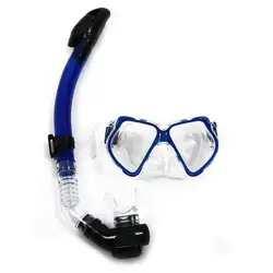 Погружения очки-маска для ныряния сухой трубка комбинированный Плавательный подводное плавание Шестерни #8