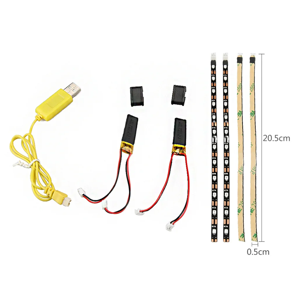 

For Drones accessories Night Flying rechargeable LED Light Decorative flight Light Strip for DJI Mavic Air Drone Flying lights