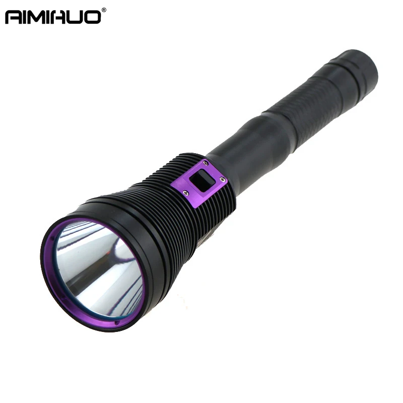 

AIMIHUO diving flashlight outdoor LED torch professionally Powerful Underwater flashlight lighting Hard Light LED Lamp Torch