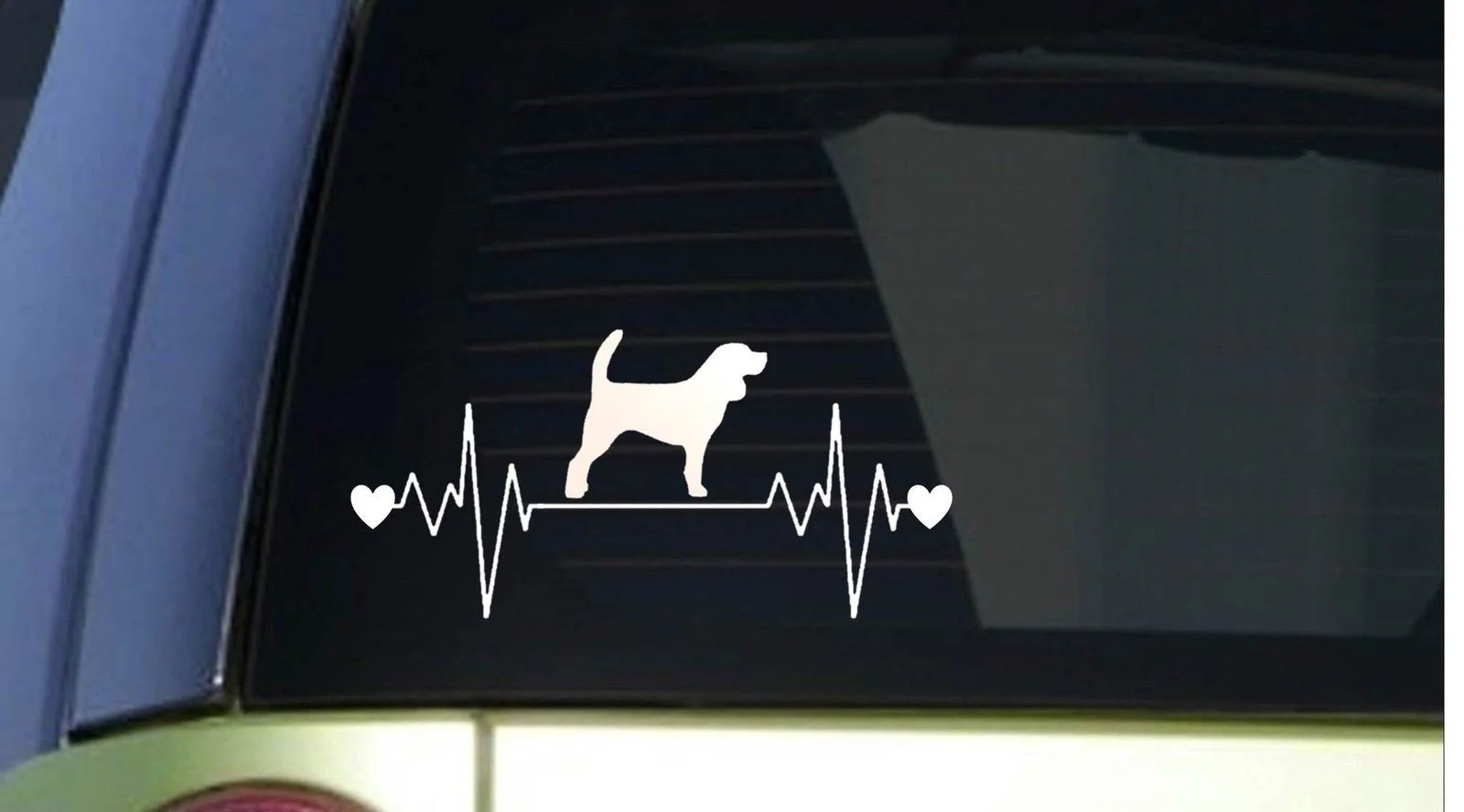 Cut Rate Car Styling For Beagle Hound Heartbeat Lifeline 8