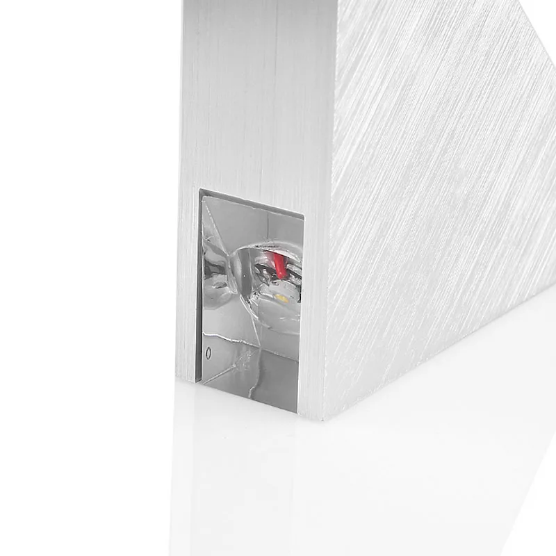 Modern Led Simple Wall Lamp 3W Aluminum Body Triangle Wall Light For Bedroom Home Lighting Luminaire Bathroom Light Fixture Wall (2)