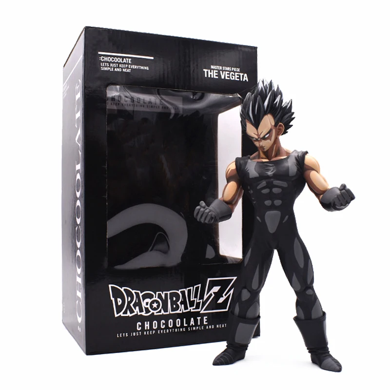 Dragon Ball Z MSP Master Stars Piece The Son Vegeta Chocolate PVC Figure Collectible Model Toy Gifts For Boys Free Shipping