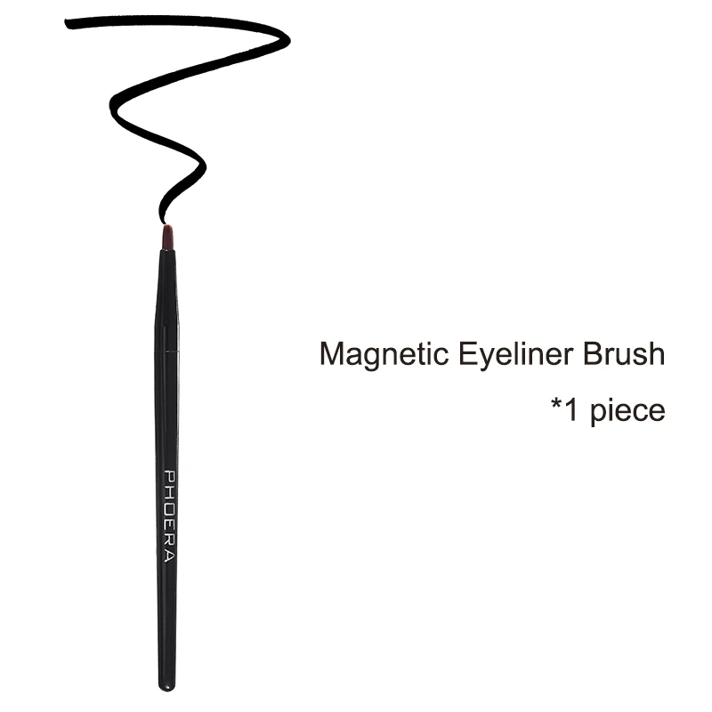 1 Набор Phoera Магнитная жидкая подводка для глаз гелевые накладные ресницы Идеальный 3D набор для макияжа ресниц сильный пятимагнитный