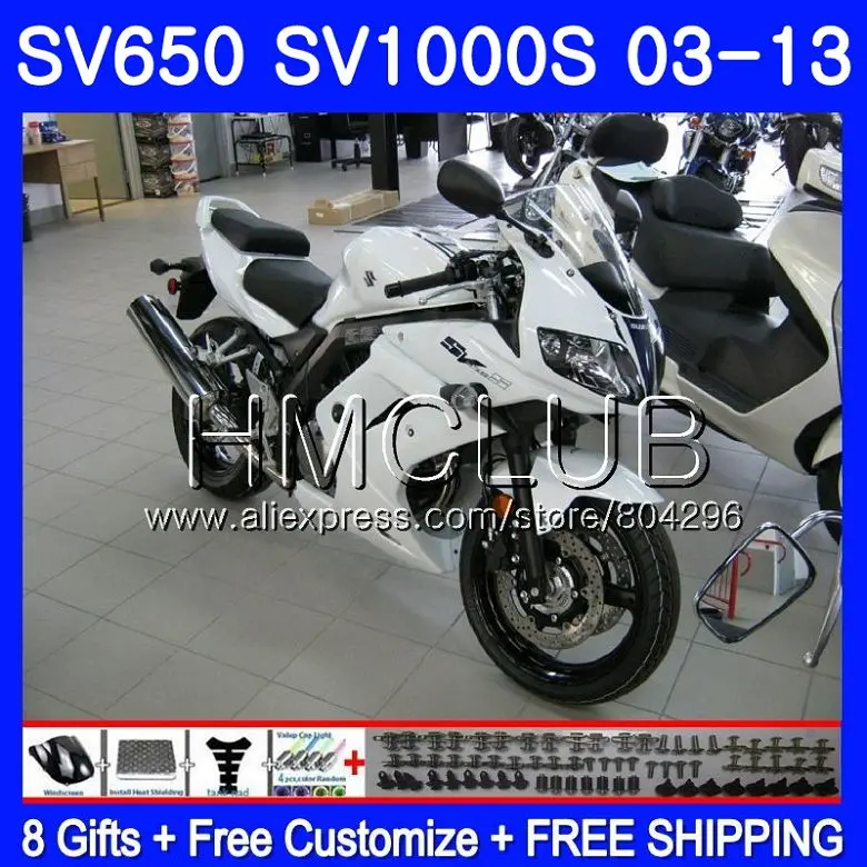 Обтекатель для SUZUKI SV1000S SV650S 03 04 05 06 07 08 28HM.10 SV650 1000 S SV 650S 2003 2004 2005 2006 2007 2008 | Автомобили