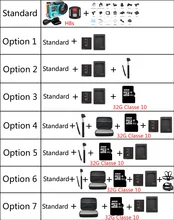 EKEN H8S Action Camera Ambarella A12 4K WiFi Go Underwater Sport Cam 1080P Dual Screen Pro Sj DV+Option Charger Battery Monopod