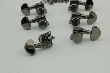 

Lock Wilkinson JIN HO 3R+3L Black Nickel Guitar Locking Tuners Guitar Tuning