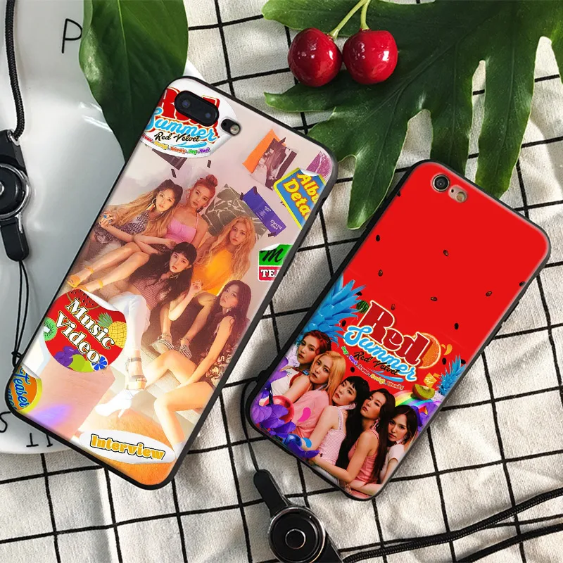 

Red Velvet Kpop Girl group Coque TPU Soft Silicone Phone Case Cover Shell For Apple iPhone 5 5s Se 6 6s 7 8 Plus X XR XS MAX