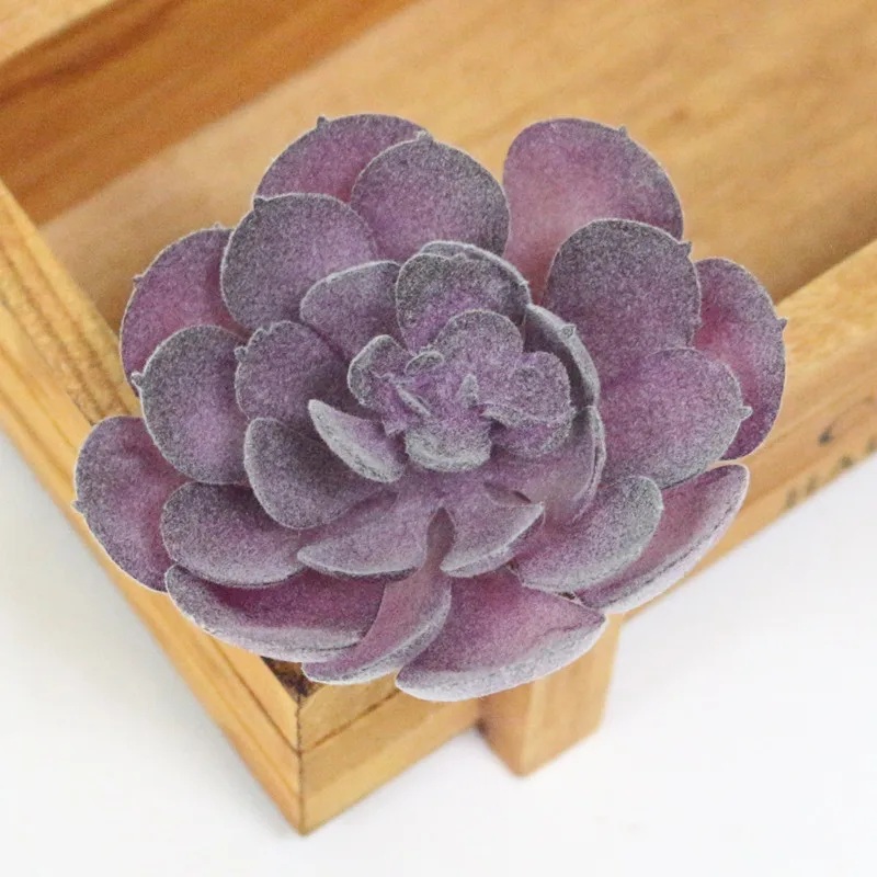 Flone High Quality Artificial Multi-layer Succulent Plant Mini Simulation Succulent Plant Green Plants Flowers Home Room Decor  (16)