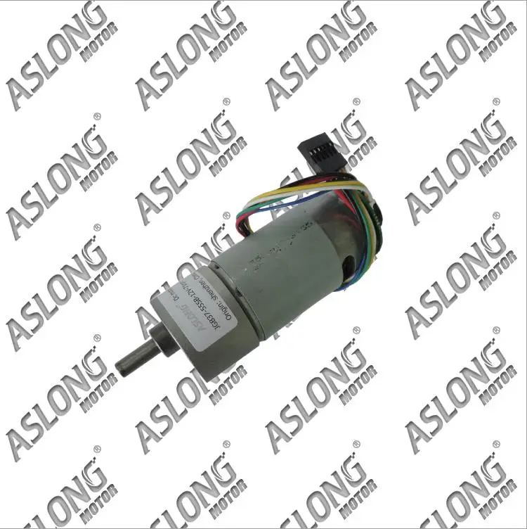 

ASLONG JGB37-555 B encoder DC gear motor speed