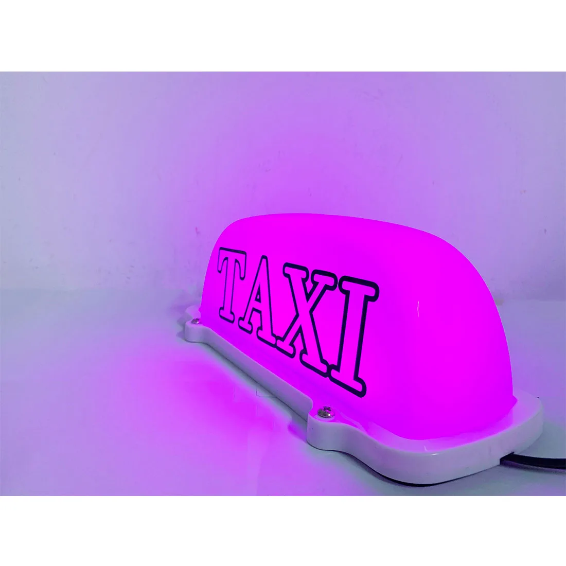 7 цветов Изменение RGB такси топ светильник Автомобильный светодиодный знак