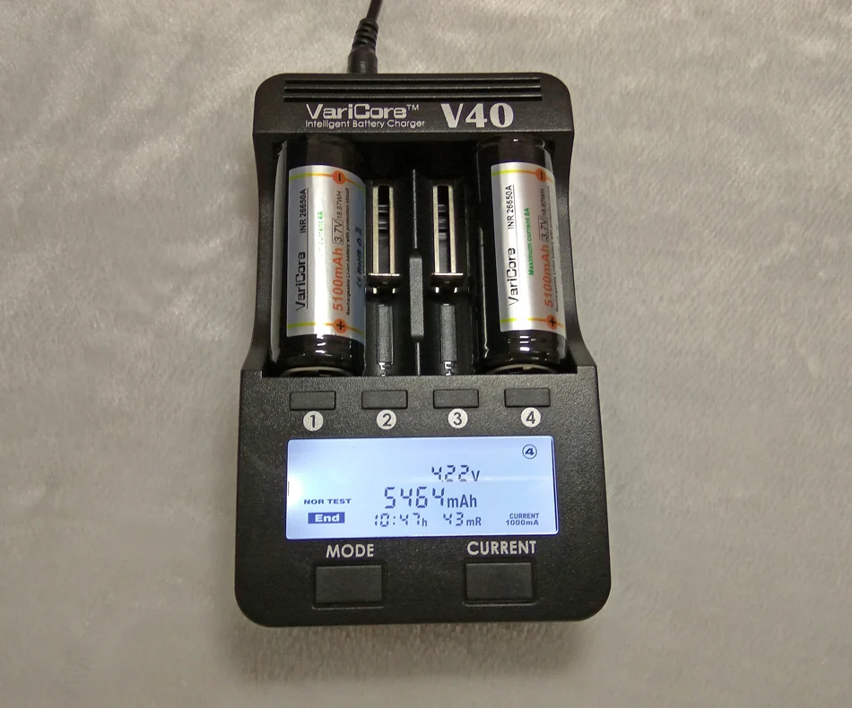 VariCore 26650 3,7 V батарея 26650 5100mAh 4A литиевая батарея Защитная плата PCB для высокой яркости фонарика