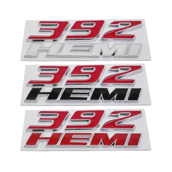 

Car Accessories 345 392 Hemi Sticker for Chrysler 300c 200 Dodge Charger RAM Jeep Wrangler Liberty Grand Cherokee Rear Emblem
