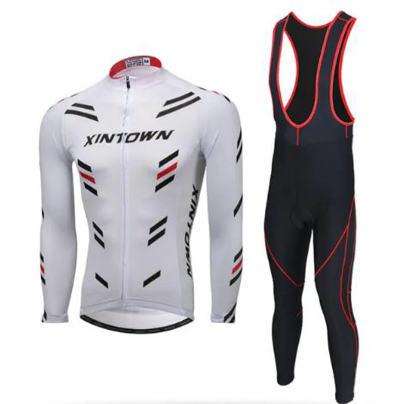 

MTB 8 Styles Hot Sale Cycling Jersey Sets long Sleeve Sportswear Fleece winter Cycling Clothing Cycling Equipment