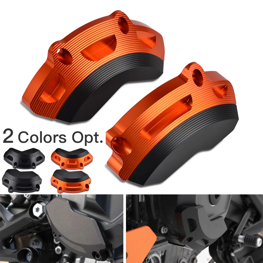 

Left Right Engine Case Slider Guard Protector Cover For KTM 790 Duke Duke790 2018 2019 Motorcycle Engine Guard Case Slider Cover