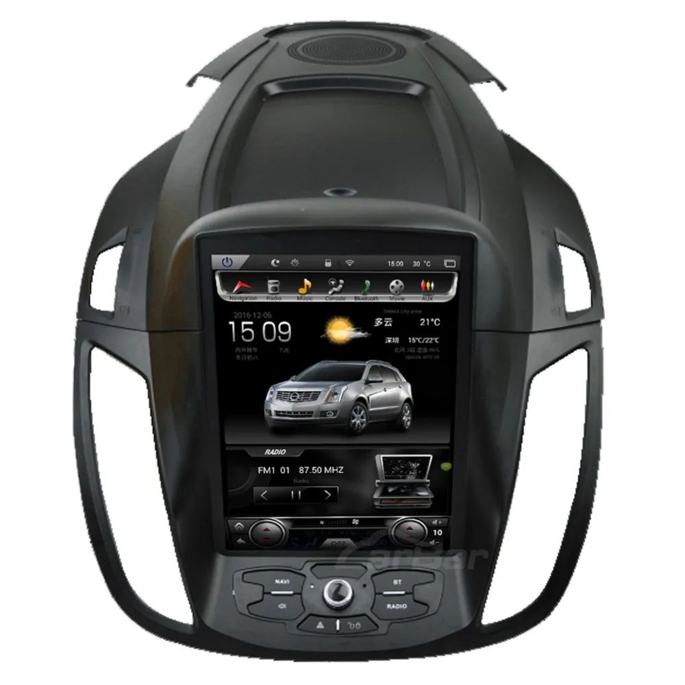 Sale 10.4" Vertical Huge Screen 1024*768 Android Car DVD GPS Navigation Radio Player for Ford Kuga 2013 2014 2015 RAM 2GB Quad Core 2